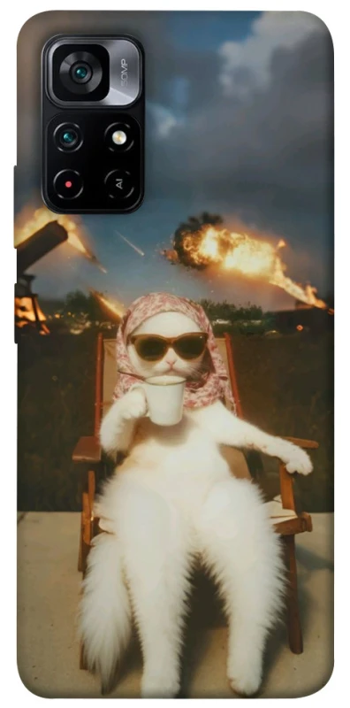 Чехол на Xiaomi Poco M4 Pro 5G Exploding Kittens ver.1 фото 1 из 1