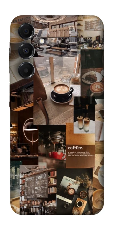 Чохол на Samsung Galaxy A17 4G/5G Coffee collage ver.2 фото 1 з 1