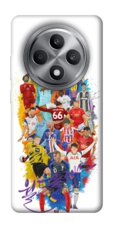 Чехол на Oppo Reno 12 F 4G Football Abstract v2 фото 1 из 1