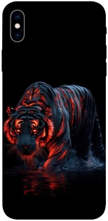 Чохол на Apple iPhone XS Max (6.5") fire tiger фото 1 з 1