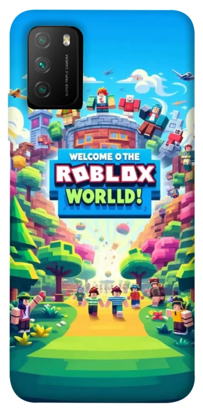 Чохол на Xiaomi Poco M3 Roblox World фото 1 з 1