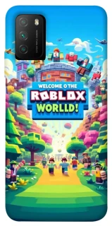 Чехол на Xiaomi Poco M3 Roblox World фото 1 из 1