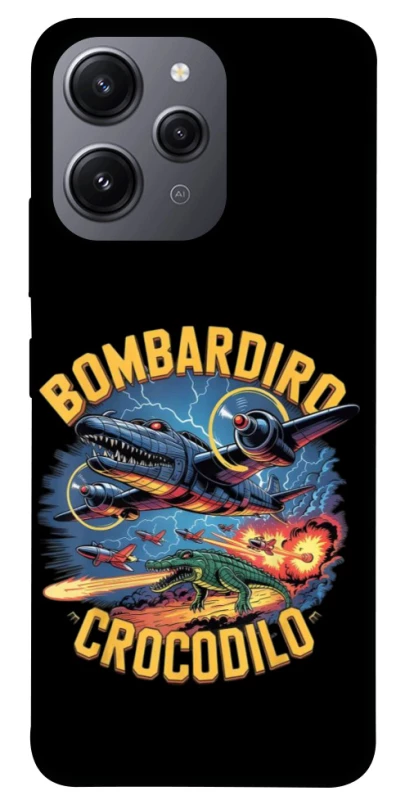 Чохол на Xiaomi Redmi 12 Bombardino Crocodilo v2 фото 1 з 1