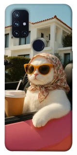 Чохол на OnePlus Nord N10 5G Stylish Cat Cruise фото 1 з 1