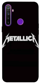 Чехол на Realme 5 Metallica logo фото 1 Чехол на Realme 5 Metallica logo фото 1 из 1
