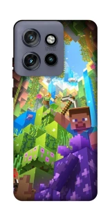 Чехол на Motorola Edge 50 Neo Minecraft forever фото 1 из 1