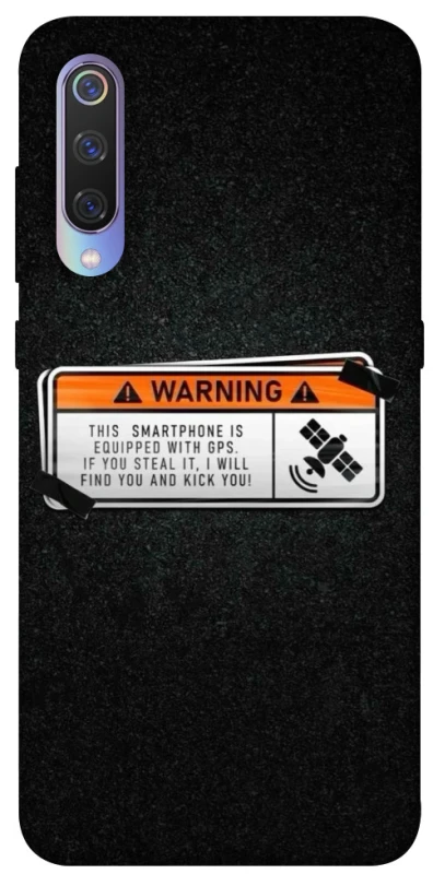 Чохол на Xiaomi Mi 9 Warning фото 1 з 1