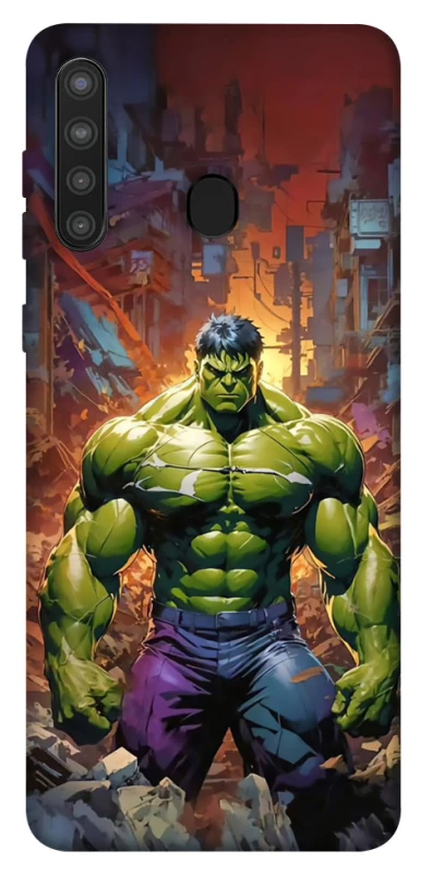 Чохол на Samsung Galaxy A21 Hulk фото 1 з 1