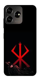 Чехол на ZTE Blade V50 Design 4G Berserk Red Logo фото 1 из 1