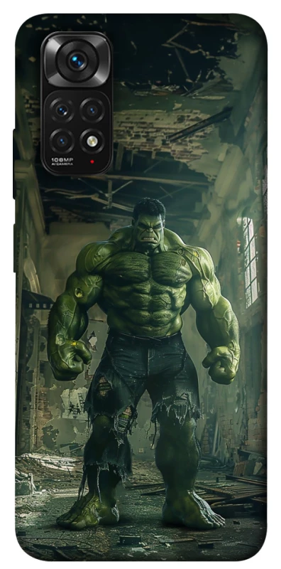 Чехол на Xiaomi Redmi Note 11 (Global) / Note 11S Angry Hulk фото 1 из 1
