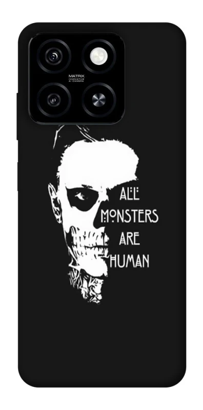 Чохол на ZTE Blade A55 4G All Monsters are Human фото 1 з 1