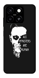 Чохол на ZTE Blade A55 4G All Monsters are Human фото 1 з 1