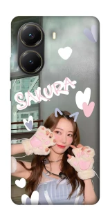 Чохол на Xiaomi Poco X7 Pro Sakura - LE SSERAFIM фото 1 з 1