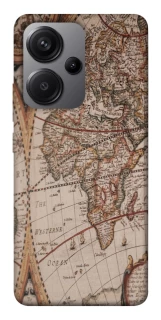 Чехол на Xiaomi Redmi Note 13 Pro+ Карта путешествий фото 1 из 1