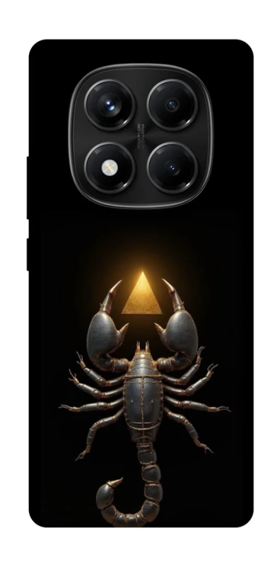 Чохол на Xiaomi Redmi Note 14 Pro 4G Scorpio with Golden Triangle фото 1 з 1