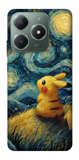 Чехол на Realme C61 Pikachu and Van Gogh фото 1 из 1