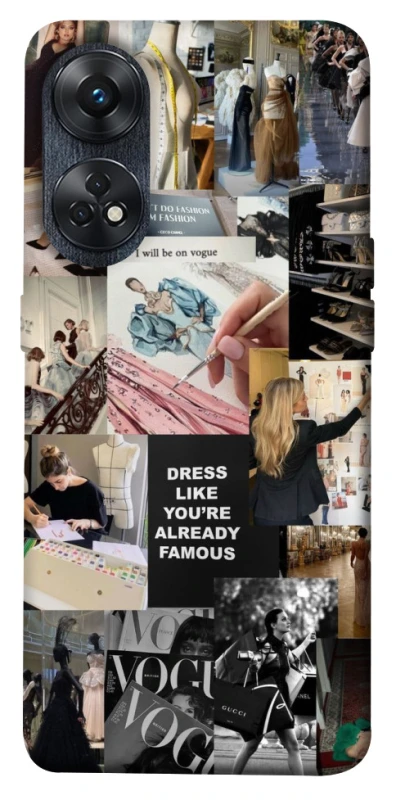 Чехол на Oppo Reno 8T 4G Fashion collage ver.11 фото 1 из 1