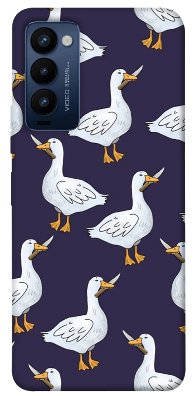 Чохол на TECNO Camon 18 Гуси з претензією фото 1 з 1