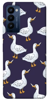 Чехол на TECNO Camon 18 Гуси с претензией фото 1 из 1