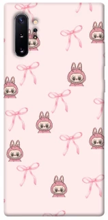 Чехол на Samsung Galaxy Note 10 Plus Pink bows and Labubus фото 1 из 1