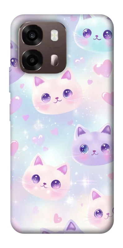 Чехол на Oppo A6 Funny Kittens ver.4 фото 2 из 2