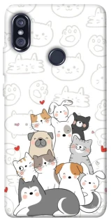 Чехол на Xiaomi Redmi Note 5 Pro / Note 5 (AI Dual Camera) Funny Pets фото 1 из 1