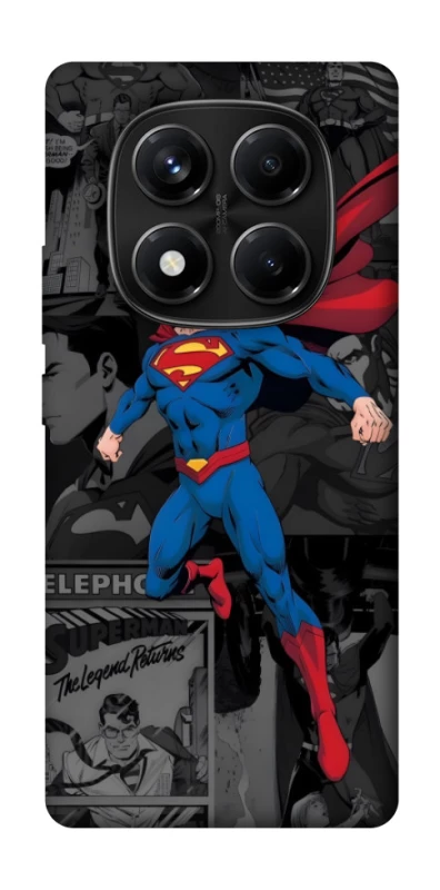 Чехол на Xiaomi Redmi Note 14 Pro 4G superman comics фото 1 из 1