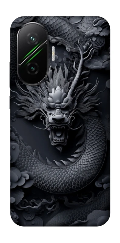 Чохол на Xiaomi Poco F7 black dragon фото 1 з 1