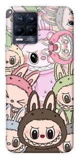 Чохол на Realme 8 All Labubu 3 фото 1 з 1