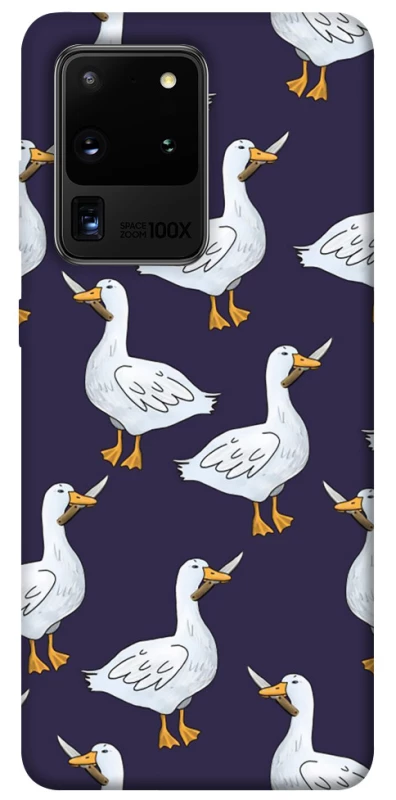 Чохол на Samsung Galaxy S20 Ultra Гуси з претензією фото 1 з 1