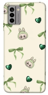 Чехол на Nokia G22 Labubu Green Heart фото 1 из 1