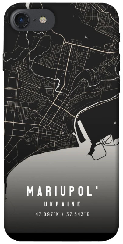 Чохол на Apple iPhone 7 / 8 (4.7") Mariupol map фото 1 з 1