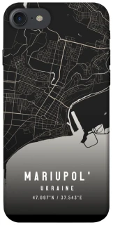 Чохол на Apple iPhone 7 / 8 (4.7") Mariupol map фото 1 з 1