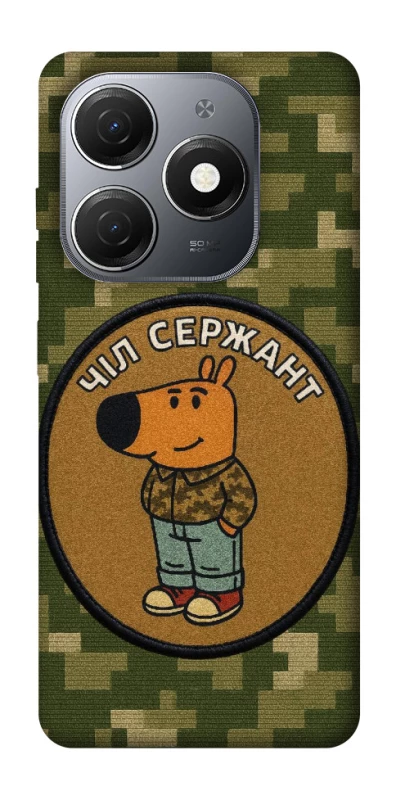 Чохол на TECNO Spark 20 Чіл сержант фото 1 з 1