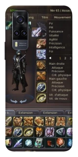 Чехол на Vivo Y31 Character Menu ver.1 фото 1 из 1