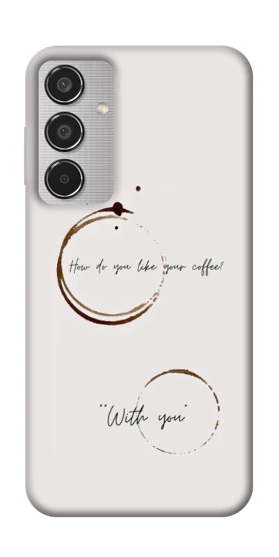 Чохол на Samsung Galaxy M35 Coffee with you фото 1 з 1