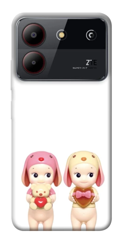 Чохол на ZTE Blade A54 4G Puppy Love Duo фото 1 з 1