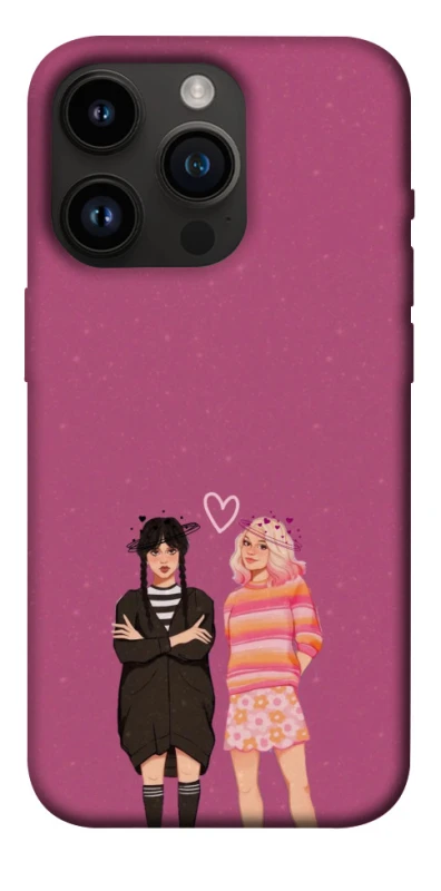 Чохол на Apple iPhone 14 Pro (6.1") Raven & Rainbow Wednesday фото 1 з 1