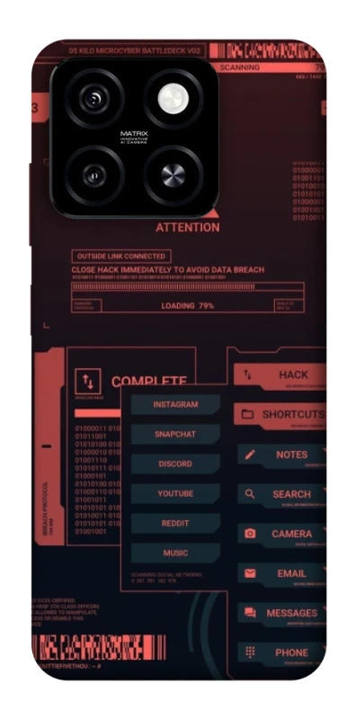 Чехол на ZTE Blade A55 4G Attention фото 1 из 1