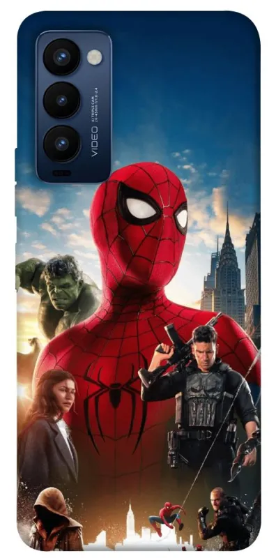 Чехол на TECNO Camon 18 Spider Man ver.2 фото 1 из 1