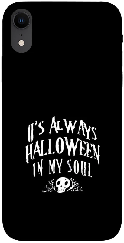 Чехол на Apple iPhone XR (6.1") Halloween in my soul фото 1 из 1