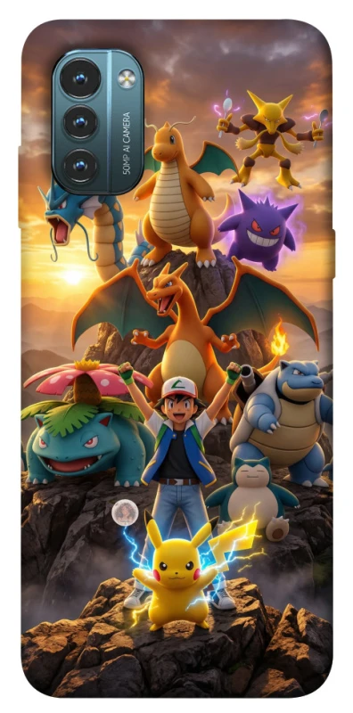 Чехол на Nokia G21 Pokemon фото 1 из 1