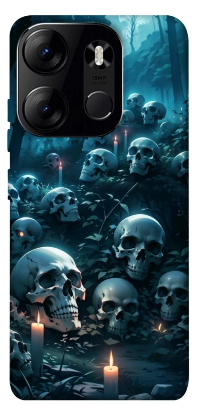 Чехол на Tecno Spark Go 2023 Skulls v3 фото 1 из 1