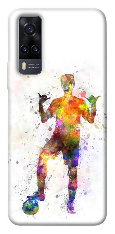 Чохол на Vivo Y31 Football Player v3 фото 1 з 1