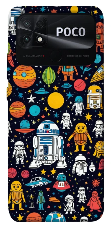 Чохол на Xiaomi Poco C40 Star Wars background ver.2 фото 1 з 1