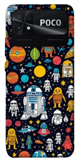 Чехол на Xiaomi Poco C40 Star Wars background ver.2 фото 1 из 1