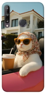 Чохол на Huawei P40 Lite E Stylish Cat Cruise фото 1 з 1