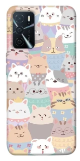 Чохол на Oppo A16s / A16 Funny Kittens ver.2 фото 1 з 1