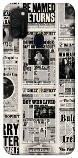 Чохол на Samsung Galaxy M21 Harry Potter newspaper фото 1 з 1