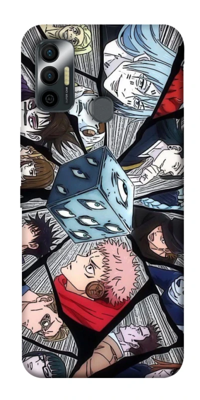 Чохол на TECNO Spark 7 jujutsu kaisen v4 фото 1 з 1